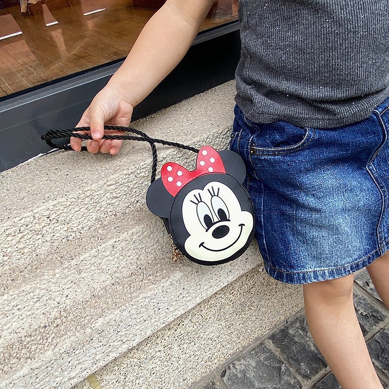 New 2020 Children's pocket change single-shoulder crossbody cartoon mini bag, boys' single-shoulder bag, girls' Korean-style small bag Specification drawing
