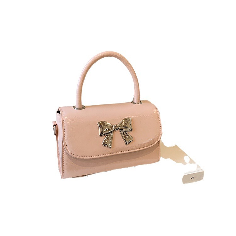 Trendy and fashionable single-shoulder bag 2024 summer bestseller Bow mini bag, stylish and gentle small square bag for women wholesale Item Picture