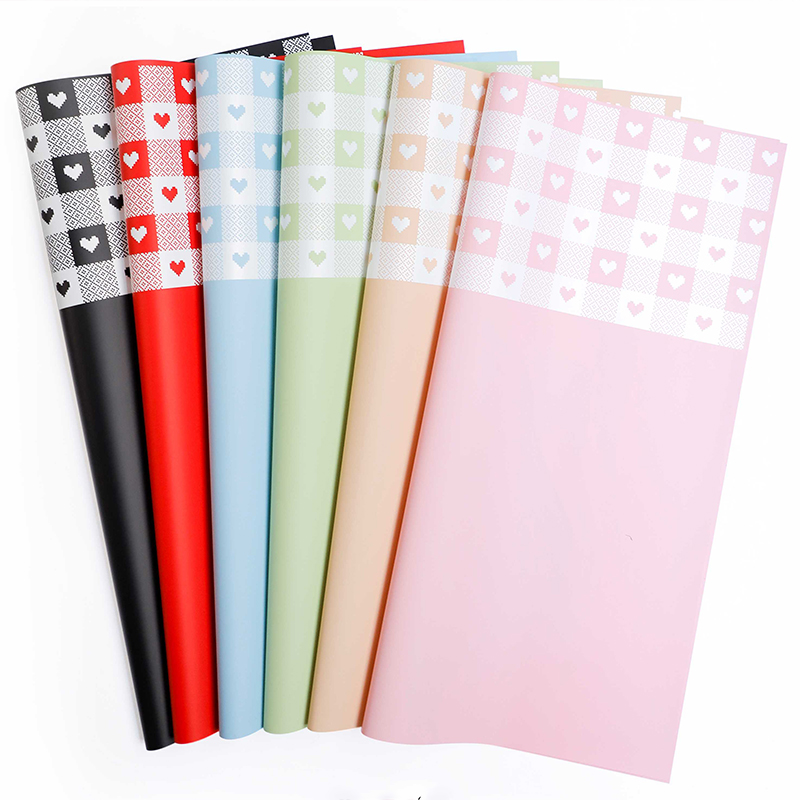 Su Xin Ge waterproof Korean-style fresh flower wrapping paper, flower shop bouquets, floral art rose wrapping paper Item Picture