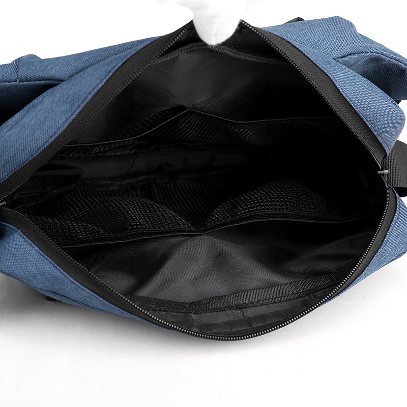 WEPOWER's new men's crossbody bag, large-capacity messenger bag, single-shoulder men's bag, trendy chest bag and cycling functional bag Item Picture