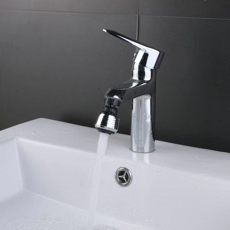 Faucet splash-proof head extender, kitchen water-saving device, universal rotating bubble generator, filter tip, pressure-increasing nozzle manufacturer details Picture