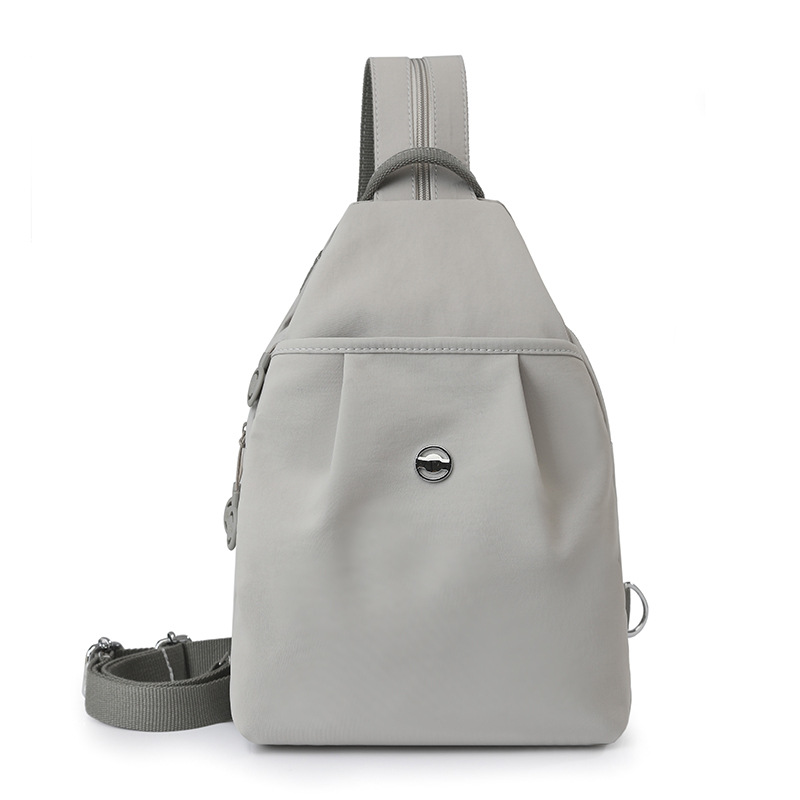 Cross-border backpack for women 2025 New style chest bag, lightweight commuting crossbody dual-purpose bag, sports travel and mountaineering small backpack Item Picture