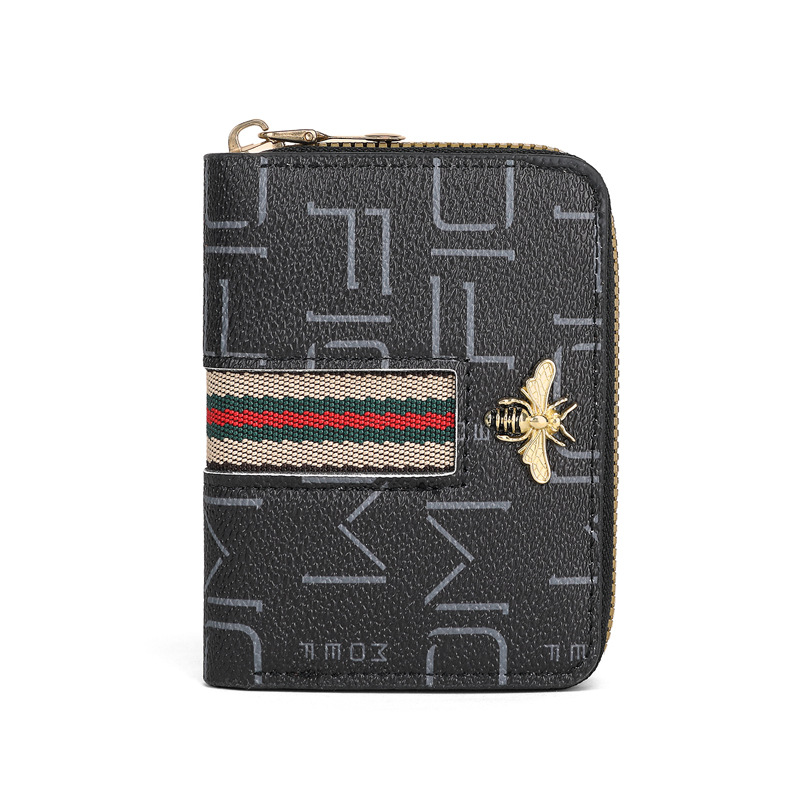 Female anti-demagnetization and anti-theft card holder, small and exquisite, large-capacity multi-card position ID card case Item Picture