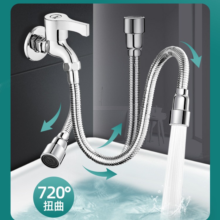 Faucet extender, anti-splash water wonder, universal adapter, mouth filter, universal extension universal pipe for foreign trade details Picture