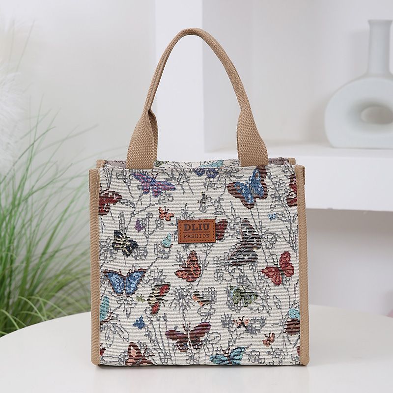 New commuter bag for women, 2024 new country-style sail fabric bag, ins large-capacity single-shoulder tote bag for class full figure