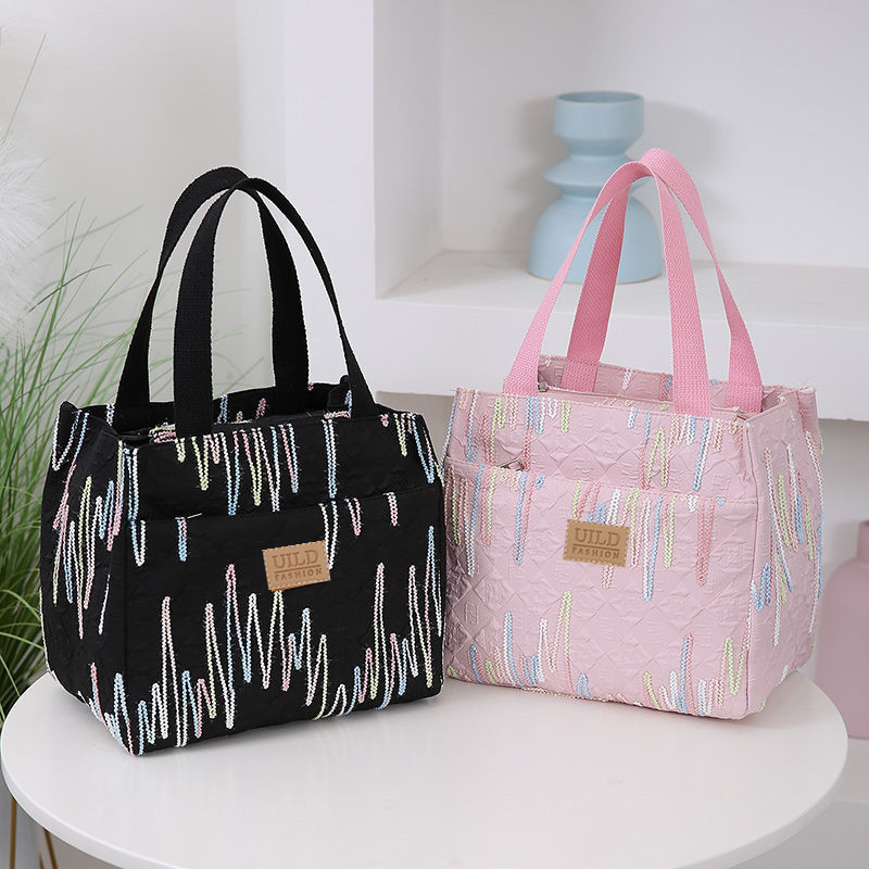 Large-capacity canvas bag for women, 2025 new style casual and versatile single-shoulder tote bag, mommy bag, travel handbag details Picture