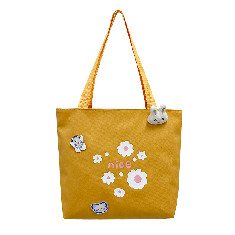 Office worker's handbag, internet-famous mom's baby walking bag, small items for going out, suitcase, bento bag, lightweight, cute and cartoonish for women Item Picture