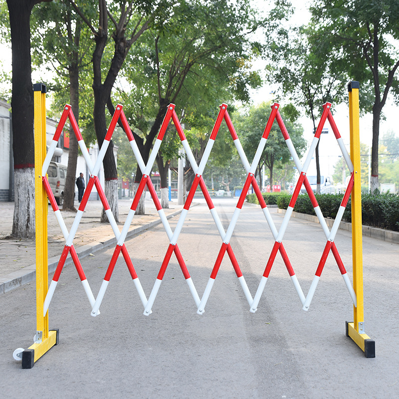 Factory Direct Sales Of Retractable Guardrails, Safety Fences, Fiberglass Reinforced Plastic Fences, Power Construction Isolation Fences, Insulated Retractable Fences Application Scenario
