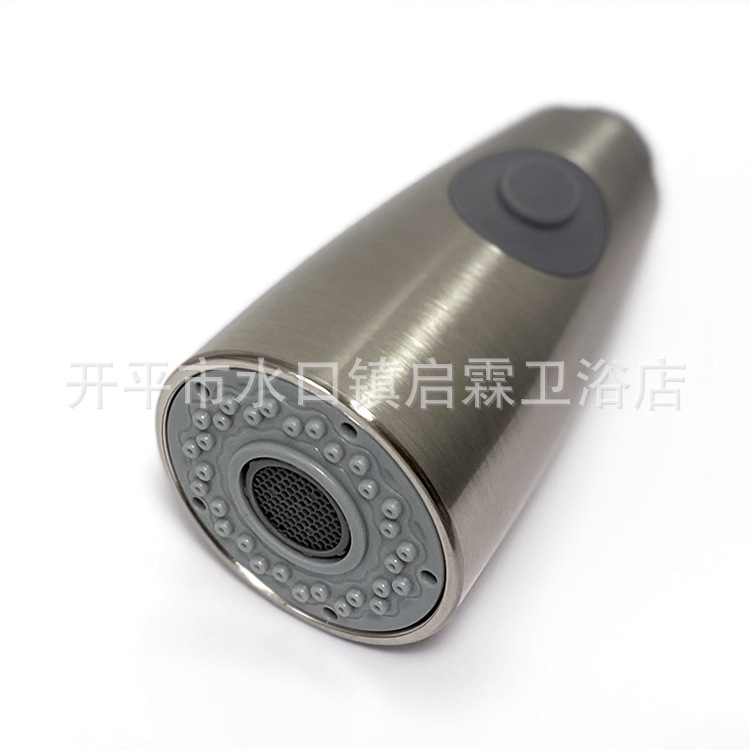 Cross-border manufacturer wholesale stock of pull-out nozzle accessories, faucets, small shower heads, splash-proof faucets, kitchen sink faucets details Picture