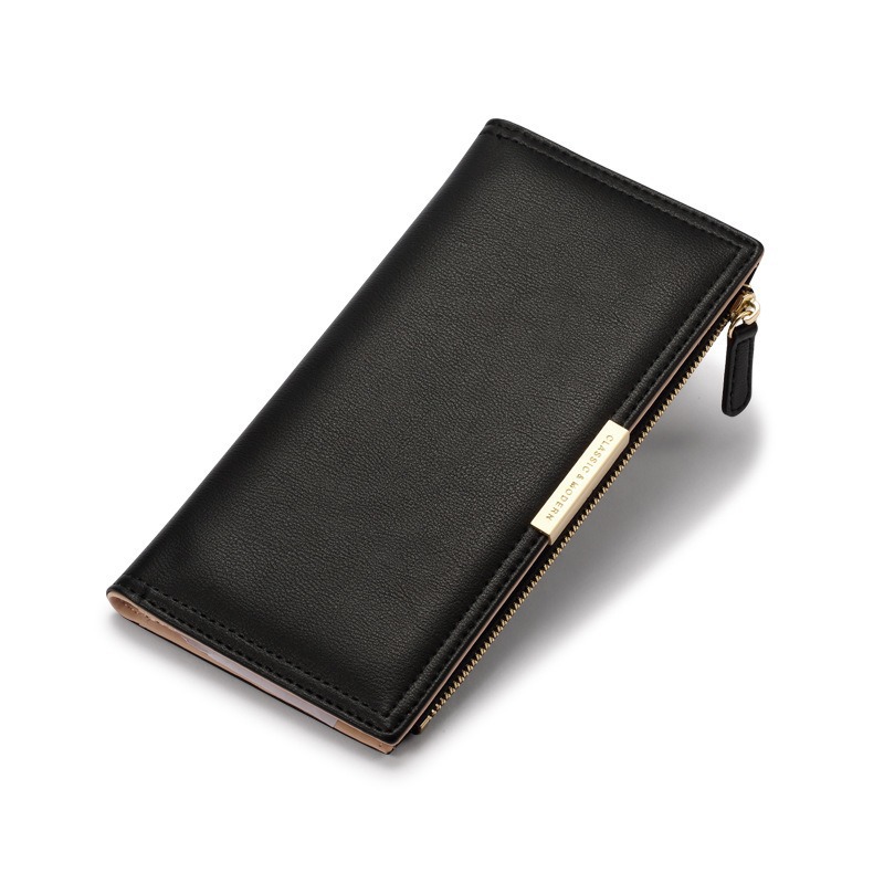 Classic Korean-style fashionable women's long wallet, cross-border best-selling hand-held bag purse, a trendy wallet for foreign trade Specification drawing
