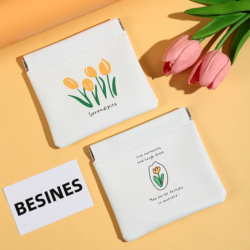 Portable travel data cable storage box, multi-purpose waterproof and dustproof lipstick storage bag, charger and earphone storage details Picture