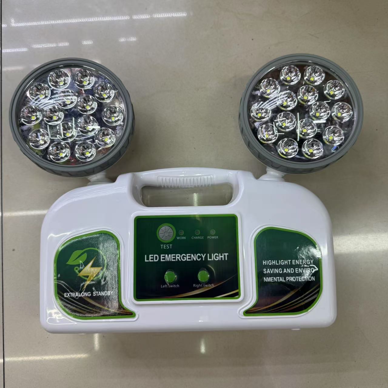 Emergency lighting, emergency lights, emergency high-brightness LED emergency dual-head lights details Picture