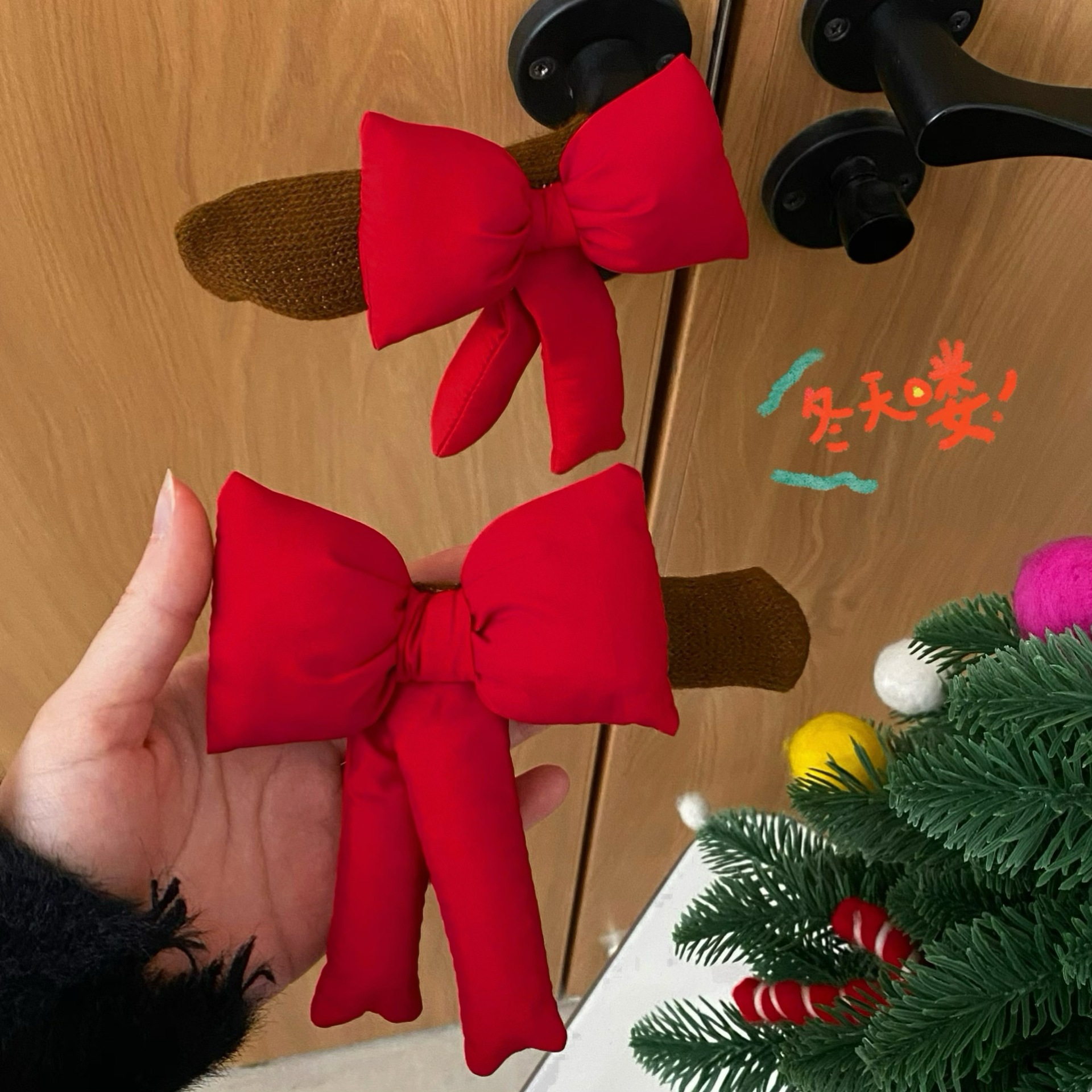 Bow door handle protection cover, new home anti-freezing, anti-static, anti-collision door handle protection cover, anti-collision pad, wall guard cover details Picture