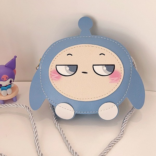 Egg Boy party Children's bag, girl's stylish crossbody, cute cartoon, student single-shoulder bag, boy's backpack, baby's loose change details Picture