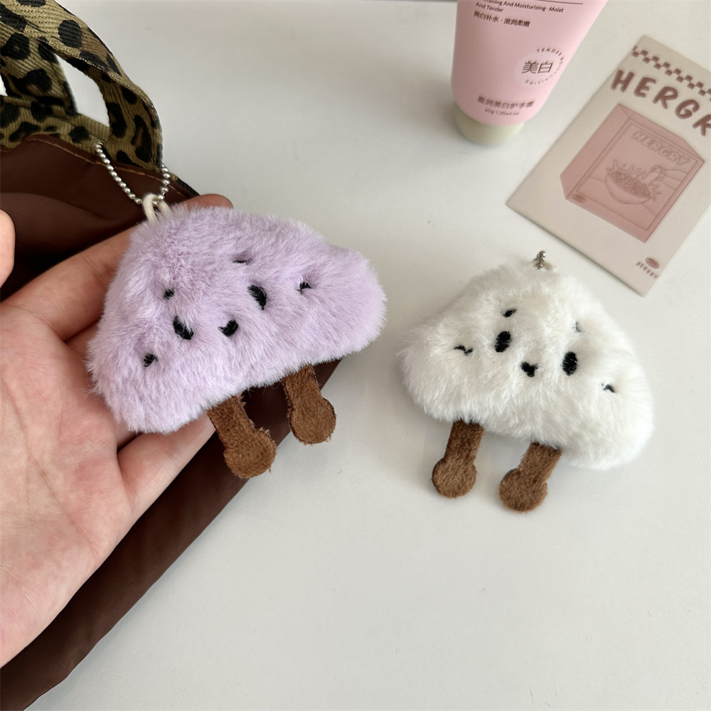 L52271 Cute Cloud plush Pendant, ins bag accessory, doll keychain, schoolbag, canvas bag pendant Specification drawing