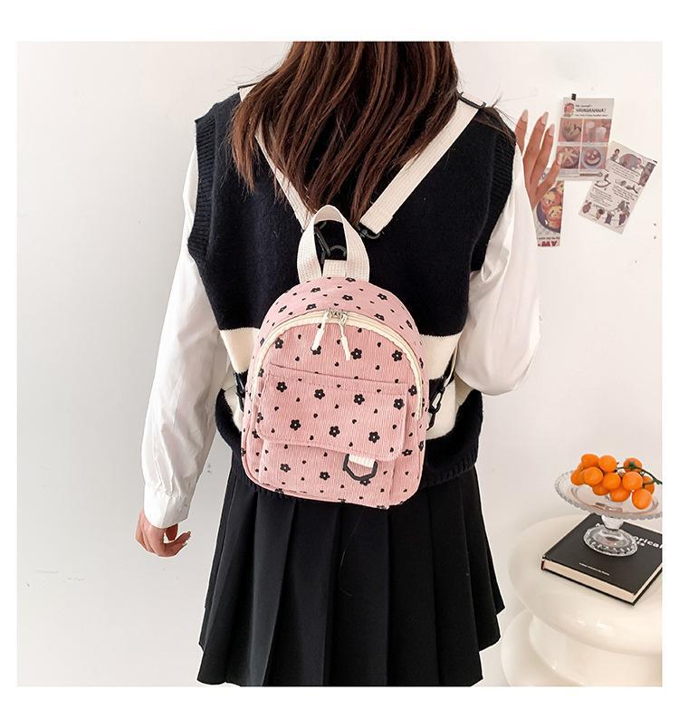 The 2024 backpack features a Japanese-style, fresh and girlish casual multi-purpose single-shoulder bag and a Korean-style, fashionable and retro crossbody bag undefined