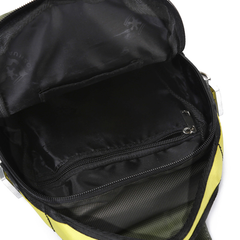 New cross-border men's single-shoulder bag, outdoor cycling bag, travel crossbody bag, commuting multi-pocket chest bag Application Scenario