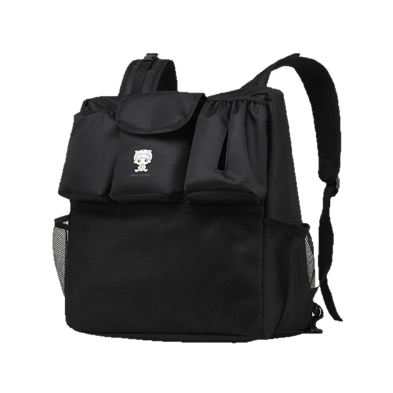 A new type of four-sided fixed large-capacity fashionable mom bag for taking kids out, a storage bag for mothers and babies Item Picture
