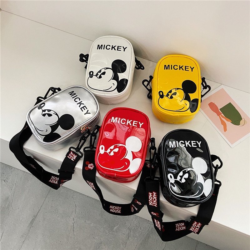 Children's bags, crossbody bags for boys and girls, baby bags for kids, single-shoulder bags for children, Mickey fashionable coin purses, mini and cool bags full figure