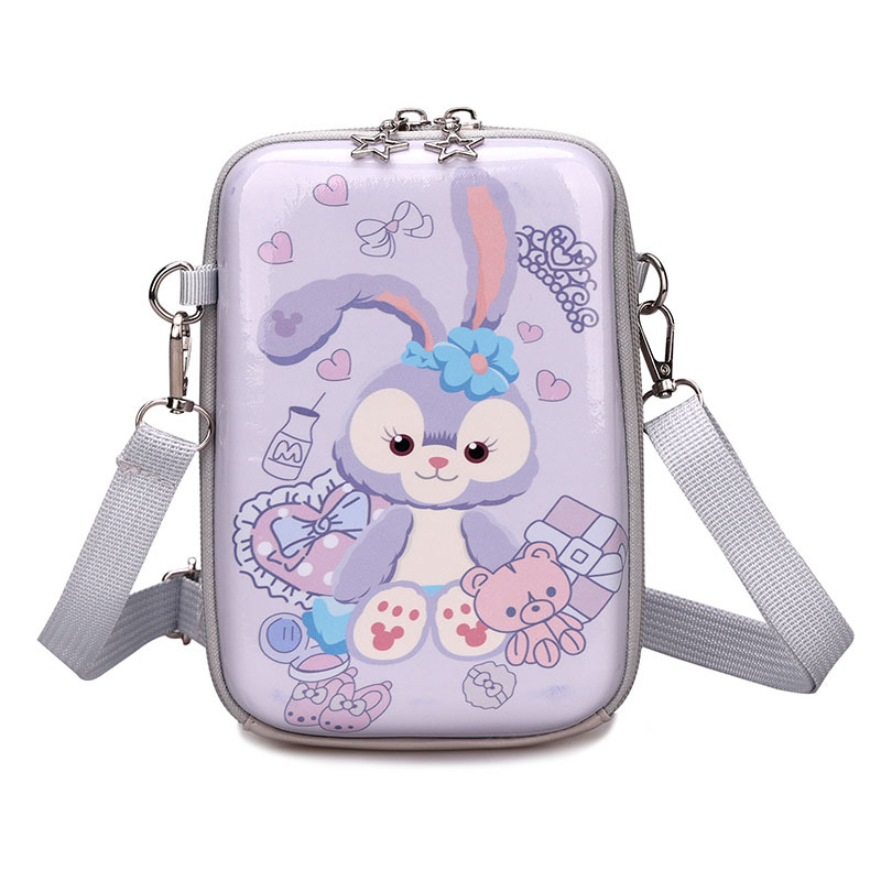"2021 Internet Celebrity Children's pen Case, Primary school and kindergarten Little Bear hand-held Rabbit Stationery Bag, multi-functional trendy bag, small. Specification drawing