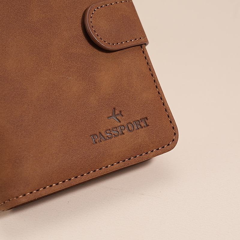 2023 Anti-theft passport holder, portable multi-functional document wallet, card holder, advanced storage passport bag for business trips and overseas trips Application Scenario