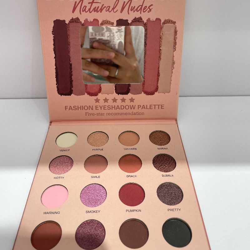 16 colors eyeshadow Cardboard eyeshadow Book eyeshadow Specification image