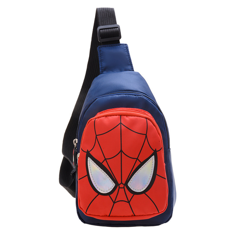 Children's chest bag, Spider-Man 2022 New style, cool boy's crossbody small bag, outdoor accessory bag for export wholesale Item Picture