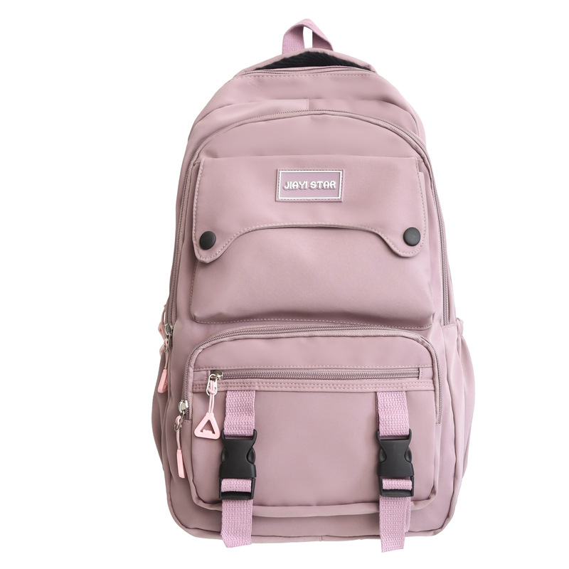 Large-capacity, high-end Korean-style schoolbag, lightweight backpack for college students, versatile bag for both boys and girls in junior and senior high school Item Picture