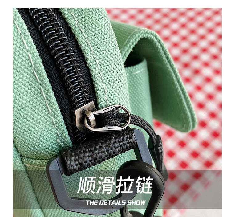 Cute little bag for girls 2024 New trendy and energetic girl student phone bag, Japanese-style fresh and clean crossbody canvas bag undefined