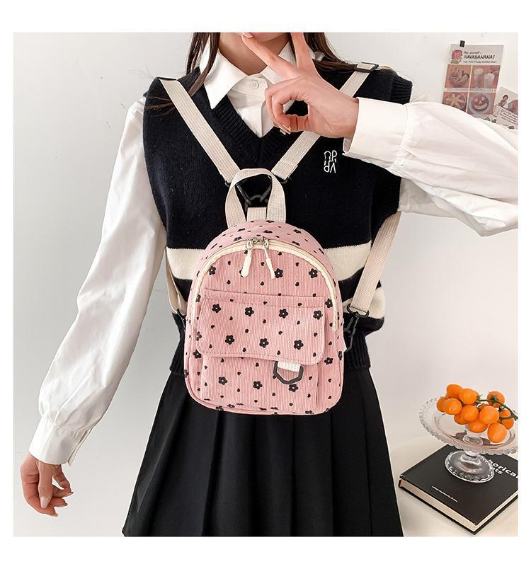 The 2024 backpack features a Japanese-style, fresh and girlish casual multi-purpose single-shoulder bag and a Korean-style, fashionable and retro crossbody bag undefined
