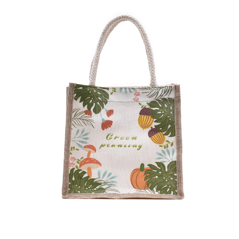 Bag Girl 2020 New Korean-style trendy and fashionable printed tote bag, graffiti handbag, Instagram casual small bag Item Picture