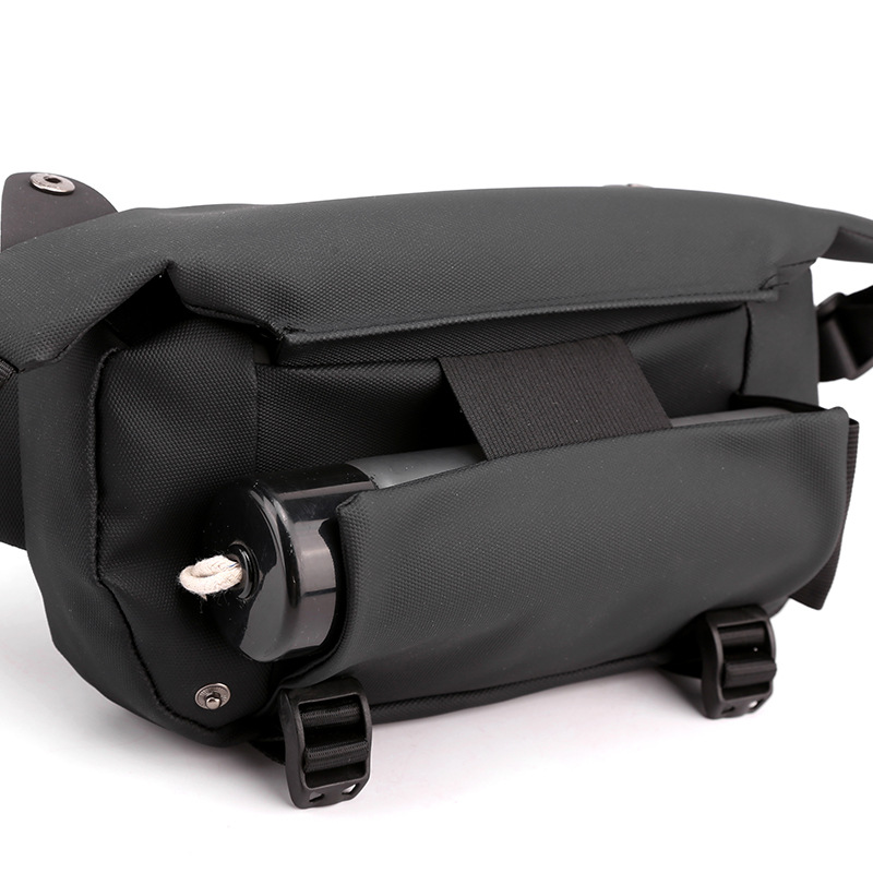 The new WEPOWER crossbody bag for men exudes a high-end feel, featuring an invisible water cup bag, a single-shoulder crossbody bag and a fashionable waist bag Specification drawing