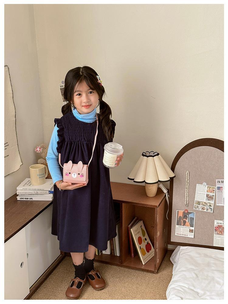 2024 New cute cartoon mini children's crossbody coin purse for kindergartens, Korean version of Korean girls' single-shoulder girls' bag undefined