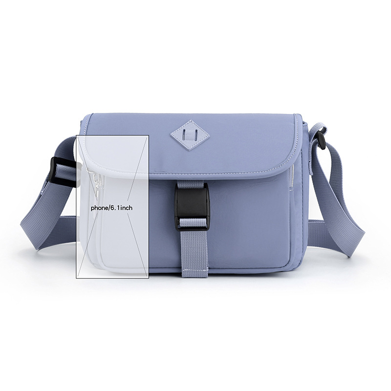 Colorful fox's new shoulder bag, a trendy Japanese crossbody bag, is versatile and simple for women. It also features a mobile phone and a coin purse for cross-border use Item Picture