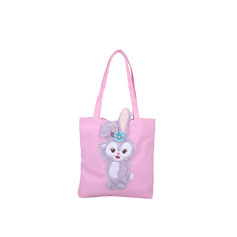 2022 New style canvas cotton hand-held canvas bag, personalized advertising shopping bag, single-shoulder canvas bag, women's fashion trend Item Picture