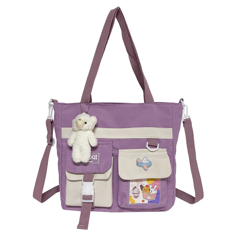 Cute schoolbag for girls, high school students, junior high school students, primary school students, grades three to six, large-capacity backpack, versatile backpack Item Picture