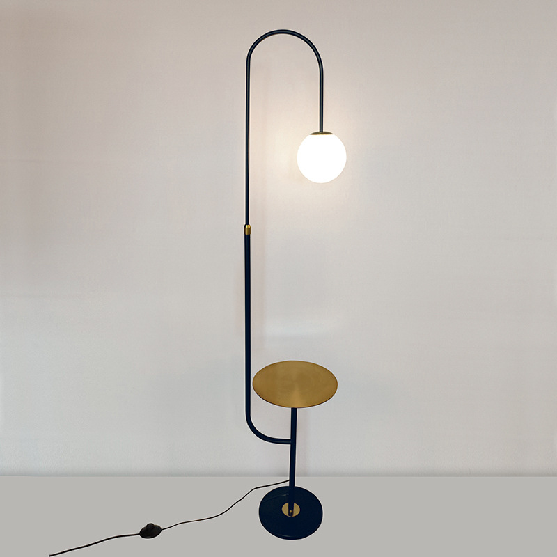 Floor lamp, Nordic living room sofa coffee table, creative home minimalist designer, light luxury bedroom bedside standing lamp Application Scenario