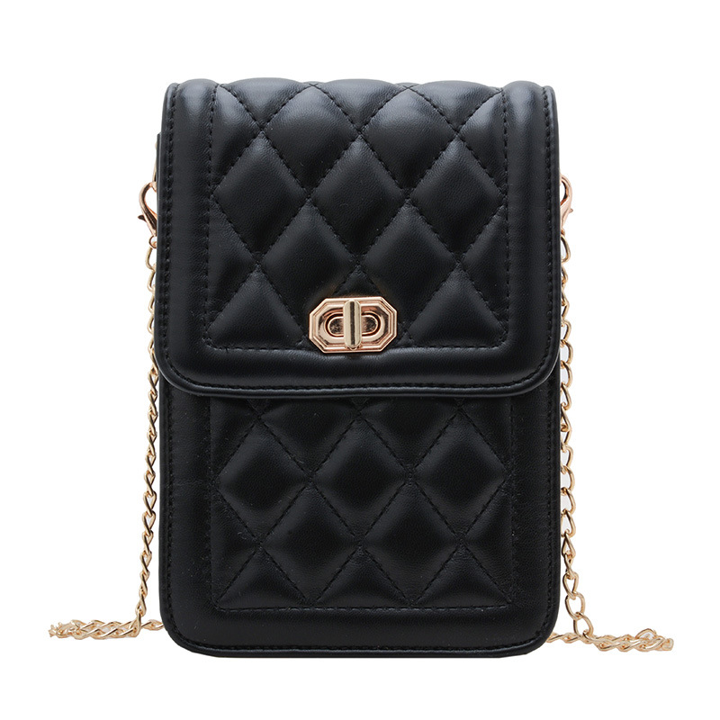2025 New cross-border foreign trade crossbody bag, women's small bag, women's mobile phone bag, small square bag, pu women's bag Item Picture