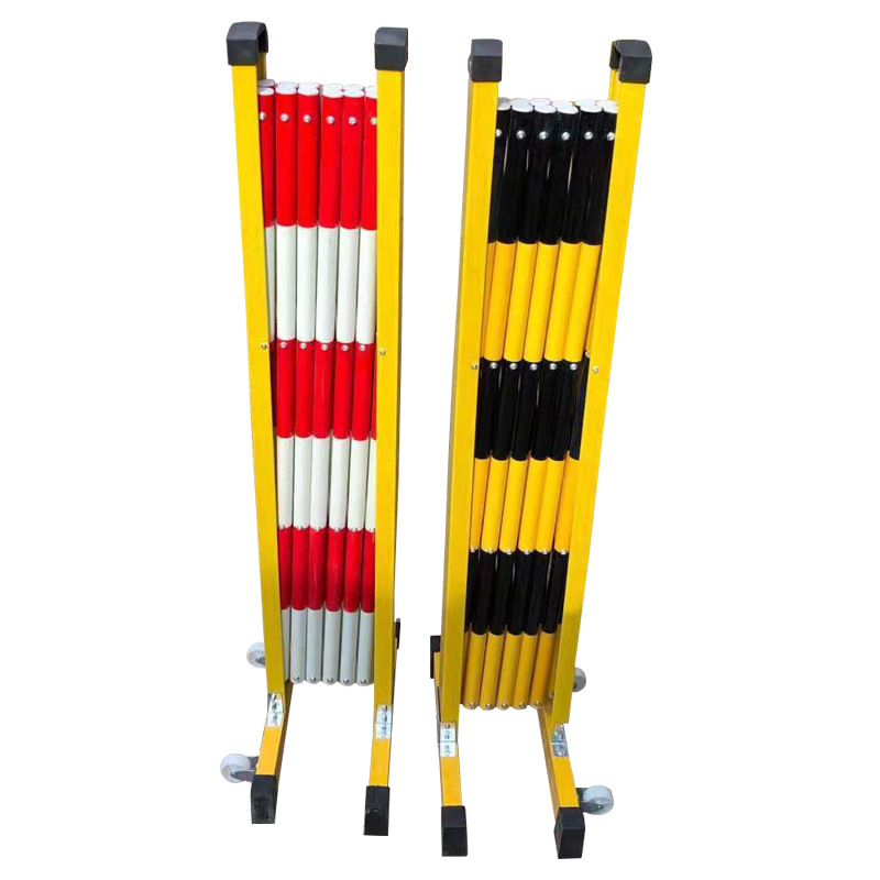 Factory Direct Sales Of Retractable Guardrails, Safety Fences, Fiberglass Reinforced Plastic Fences, Power Construction Isolation Fences, Insulated Retractable Fences details Picture