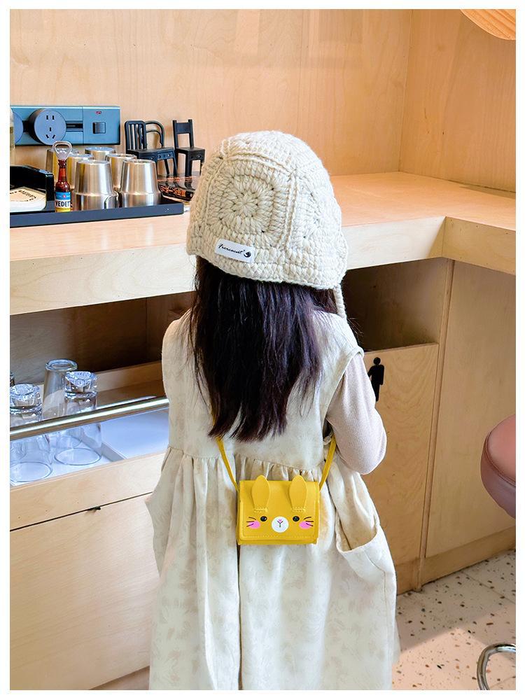 2024 New cute cartoon mini children's crossbody coin purse for kindergartens, Korean version of Korean girls' single-shoulder girls' bag undefined