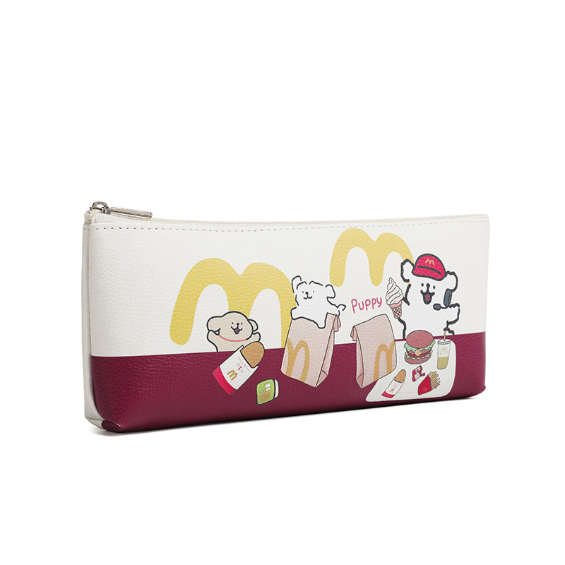 The exam pencil case is a simple and ins-style niche stationery box that can print logos. It is a solid-color stationery bag and a small and portable pencil case Item Picture