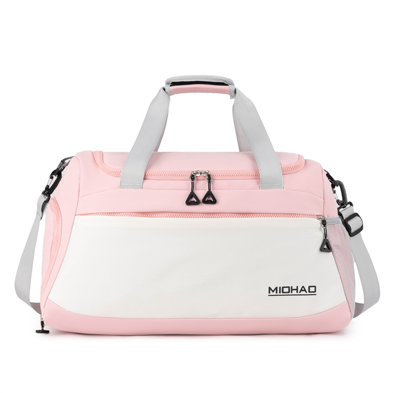 Fitness bags, dry and wet separation training exercise bags, hand luggage bags, short travel bags, large-capacity swimming bags for men and women Item Picture