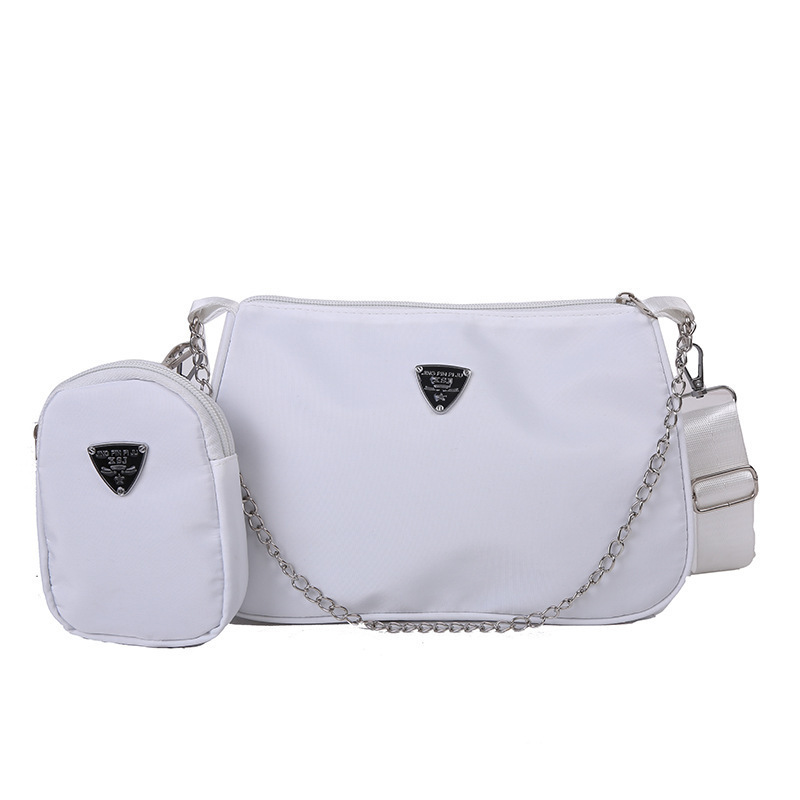 Simple and fashionable ladies' small crossbody bag 2025 new solid color casual underarm bag, large capacity versatile crossbody bag Item Picture