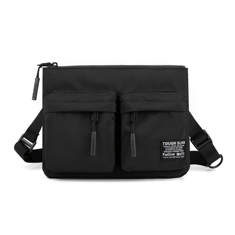 Wepower crossbody bag, men's chest bag, men's trendy brand, casual sports backpack, couple bag, student shoulder bag Specification drawing
