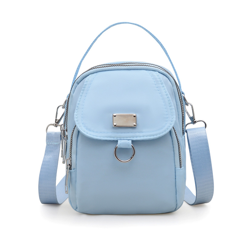 A new trendy and fashionable candy-colored single-shoulder crossbody bag with a high-end and simple Korean-style mobile phone bag for women Item Picture