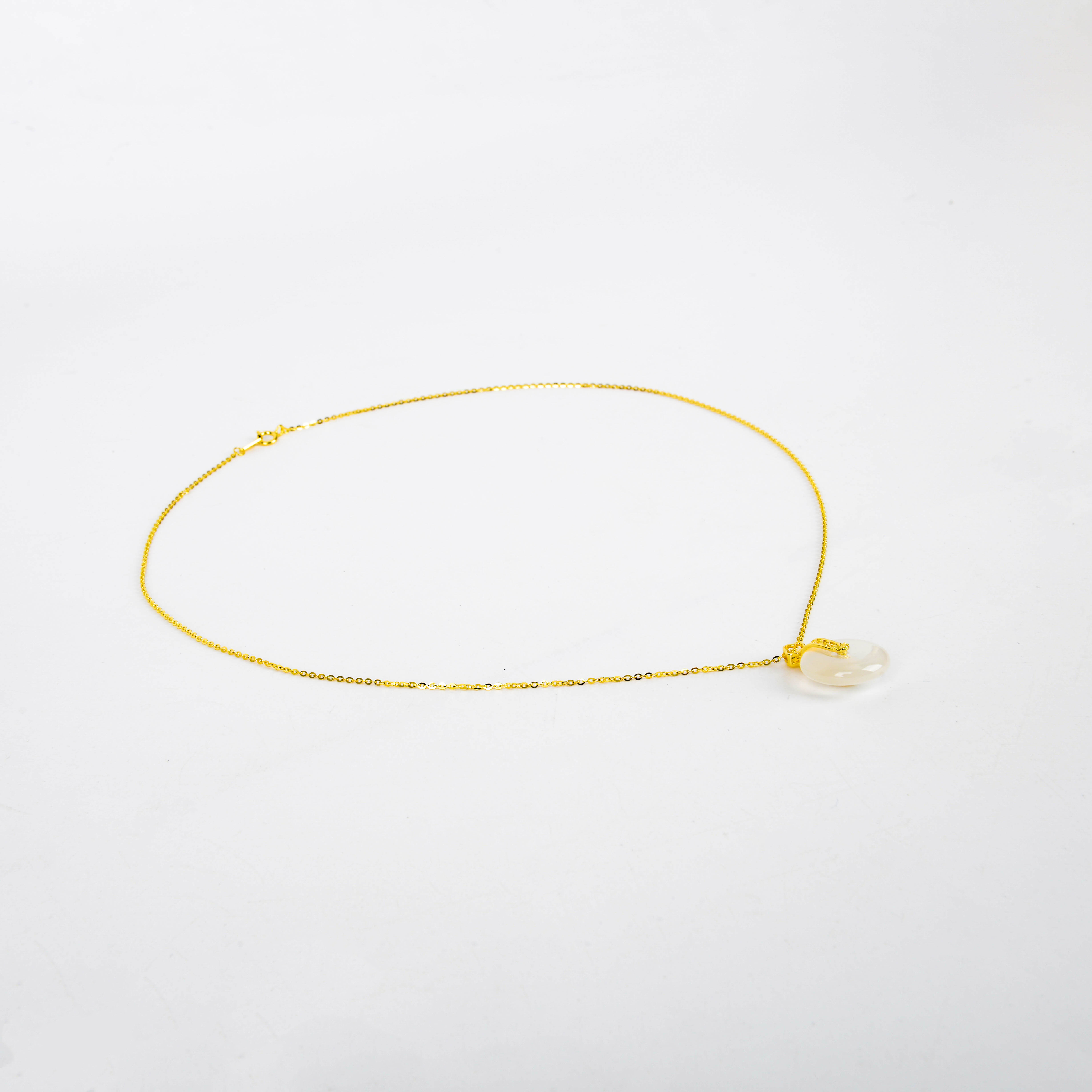 饰品/项链/汽车挂件串珠/四叶草/五金珍珠链细节图