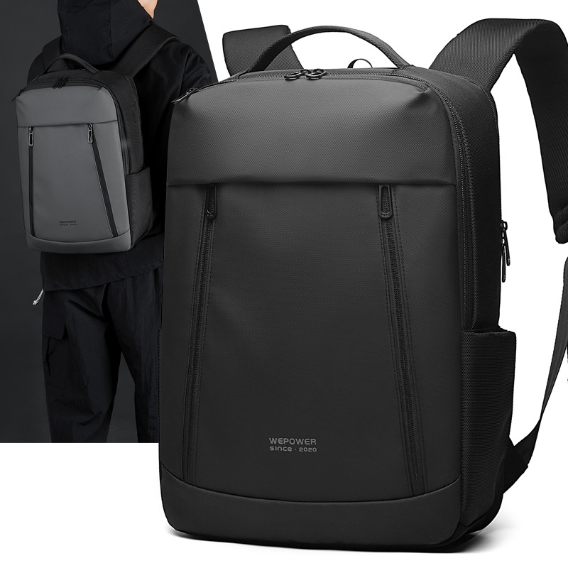 WEPOWER's new business backpack, men's computer backpack, large-capacity casual backpack for middle and high school students full figure
