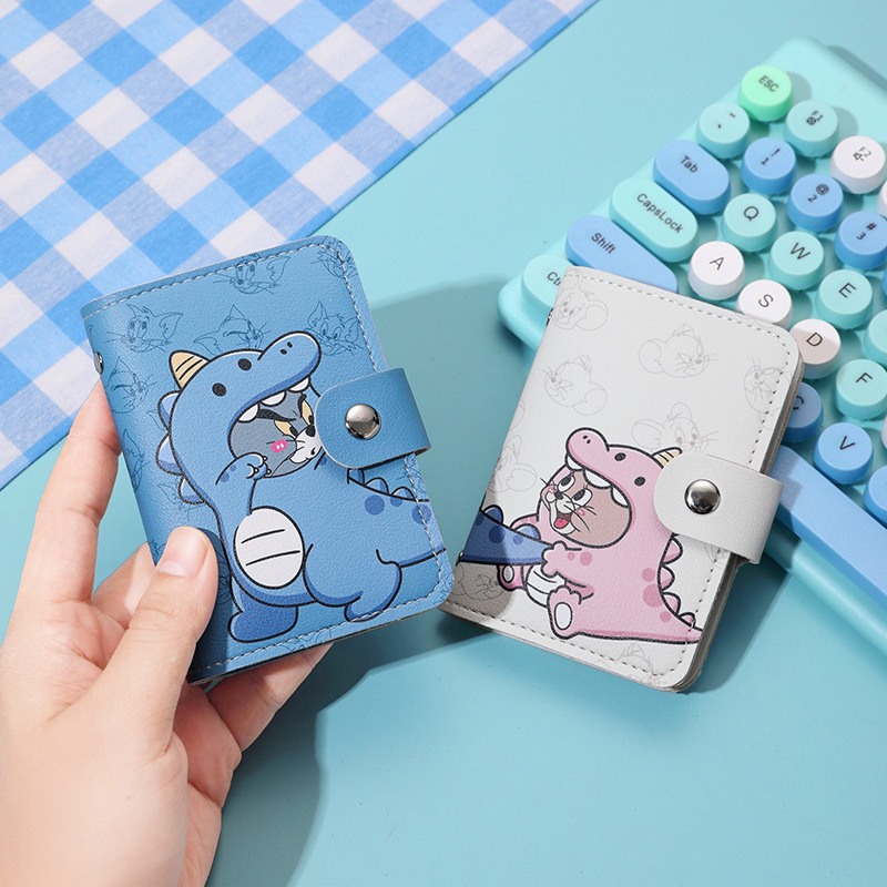 New large-capacity multi-slot card case, mini and cute all-in-one bag, business card holder, ID card, driver's license card holder, for women Specification drawing