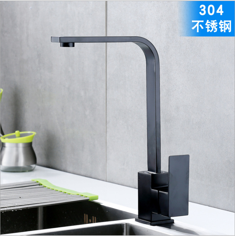 Chenlu Sanitary Ware Factory directly supplies stainless steel faucets for kitchen sinks, sinks, cold and hot water faucets, and hotels Application Scenario