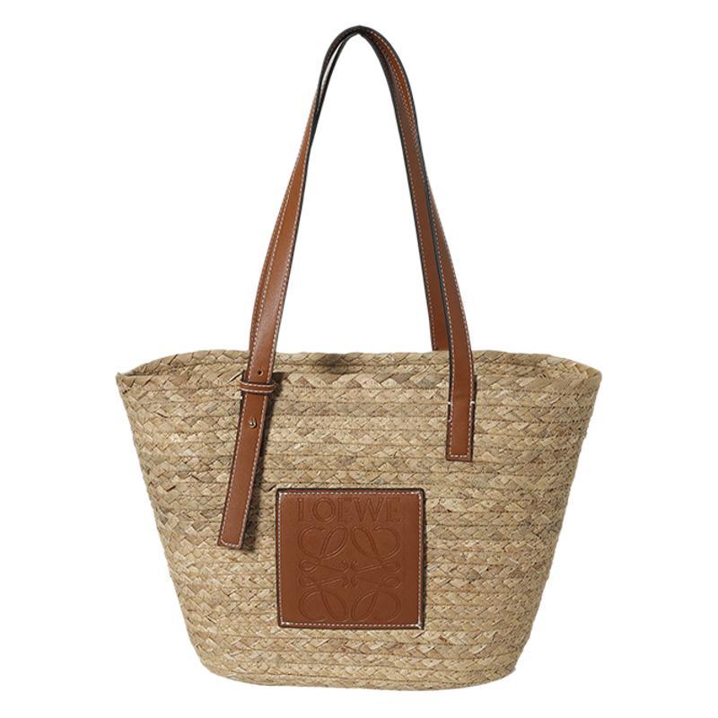 2025 New summer straw woven handbag, large-capacity hand-woven shoulder bag, large-capacity tote bag, women's bag Item Picture